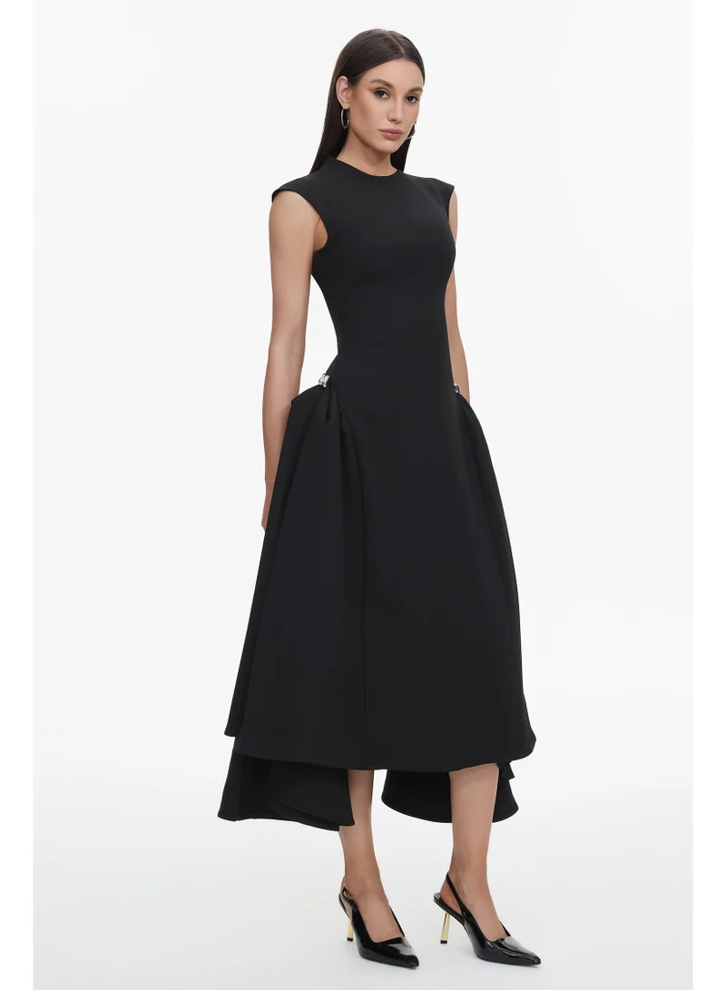 Bella Barnett Paca Choker Sleeveless Maxi Dress